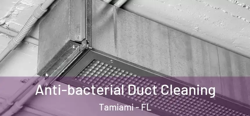 Anti-bacterial Duct Cleaning Tamiami - FL