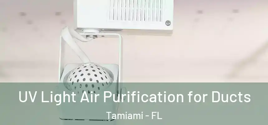 UV Light Air Purification for Ducts Tamiami - FL
